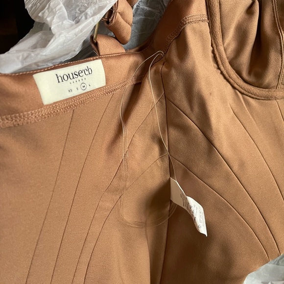 House of CB livia corset/brown. Never worn before - Picture 7 of 7